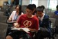 PQiuzhen College students at the execises session